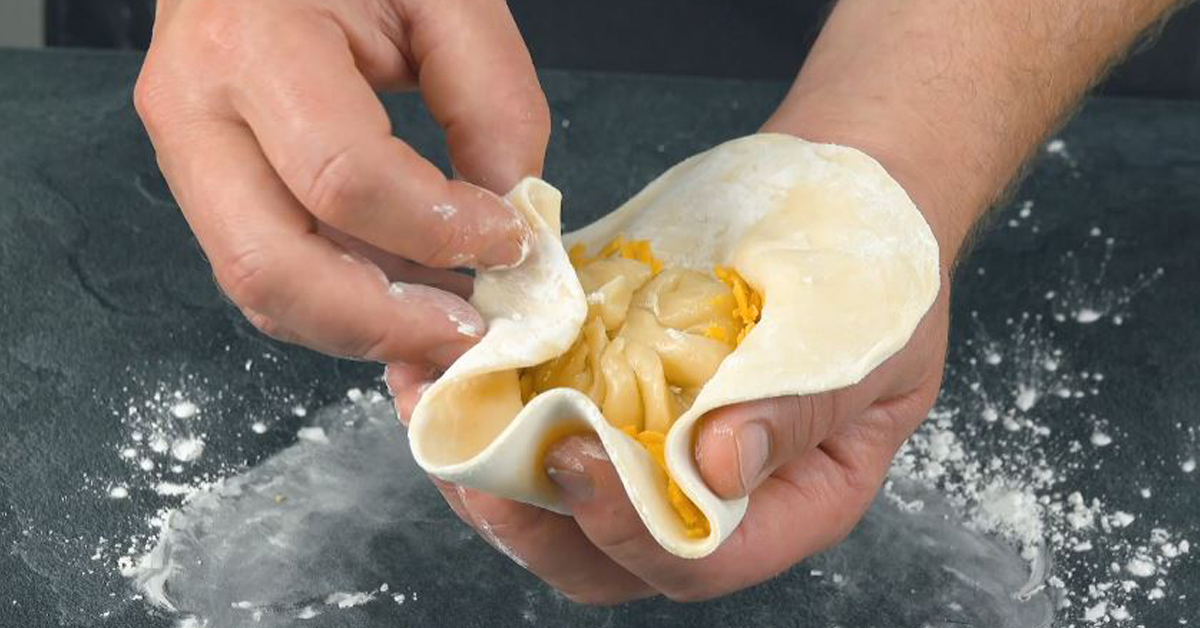Dumplings für Zuhause: 3-fach gefüllte chinesische Teigtaschen