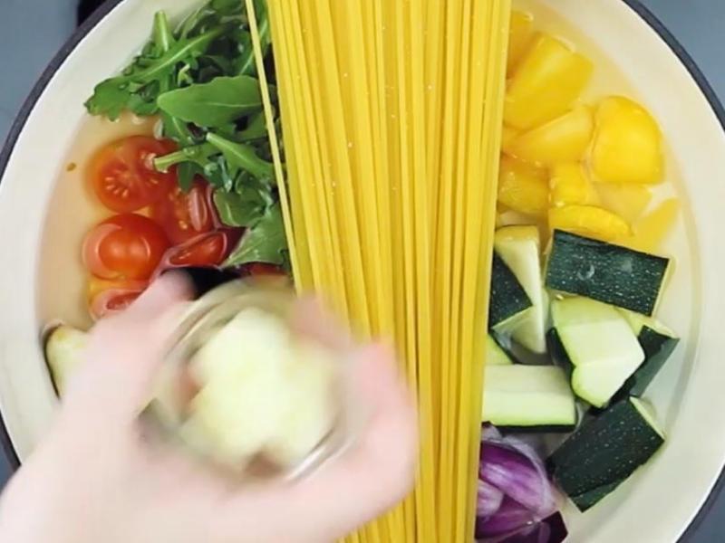 Zutaten für One-Pot-Pasta