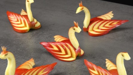 Obst und Gemüse schnitzen