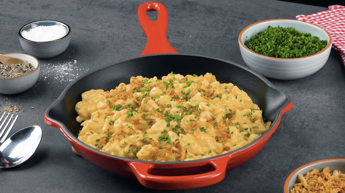 Selbst gemachte Käsespätzle