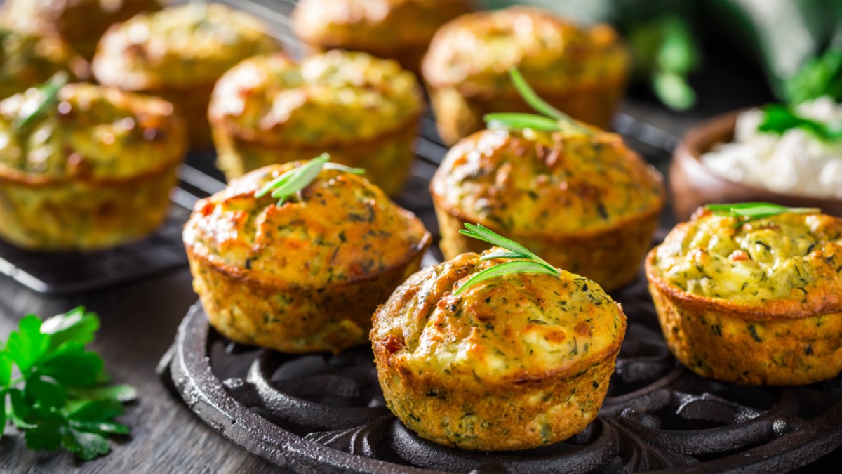 Rosmarin-Zucchini-Muffins