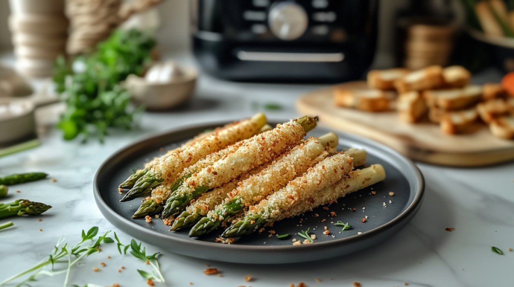 Parmesan-Spargel aus dem Airfryer
