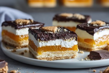 Mehrere Labamba-Schnitten auf einem Teller.