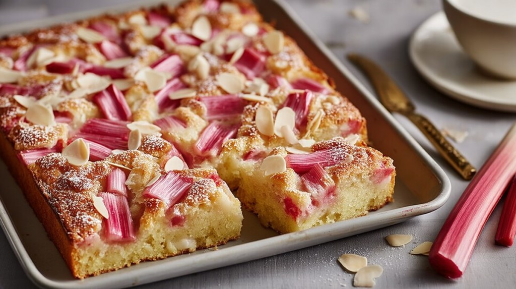 Rhabarber-Butterkuchen