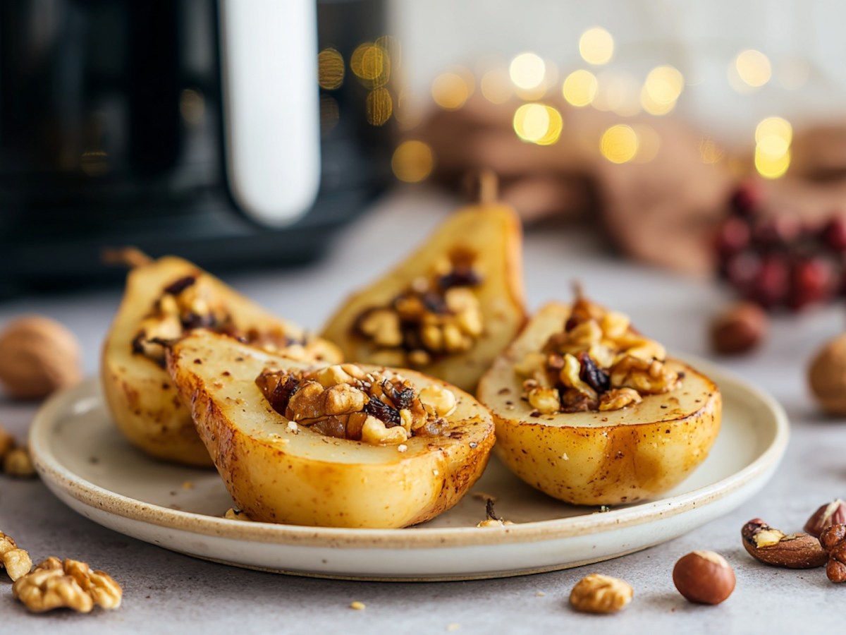 Klassiker mit Twist: So bereitest du Bratbirnen im Airfryer zu